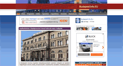 Desktop Screenshot of budapestinfo.eu
