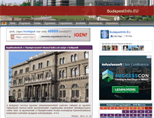 Tablet Screenshot of budapestinfo.eu
